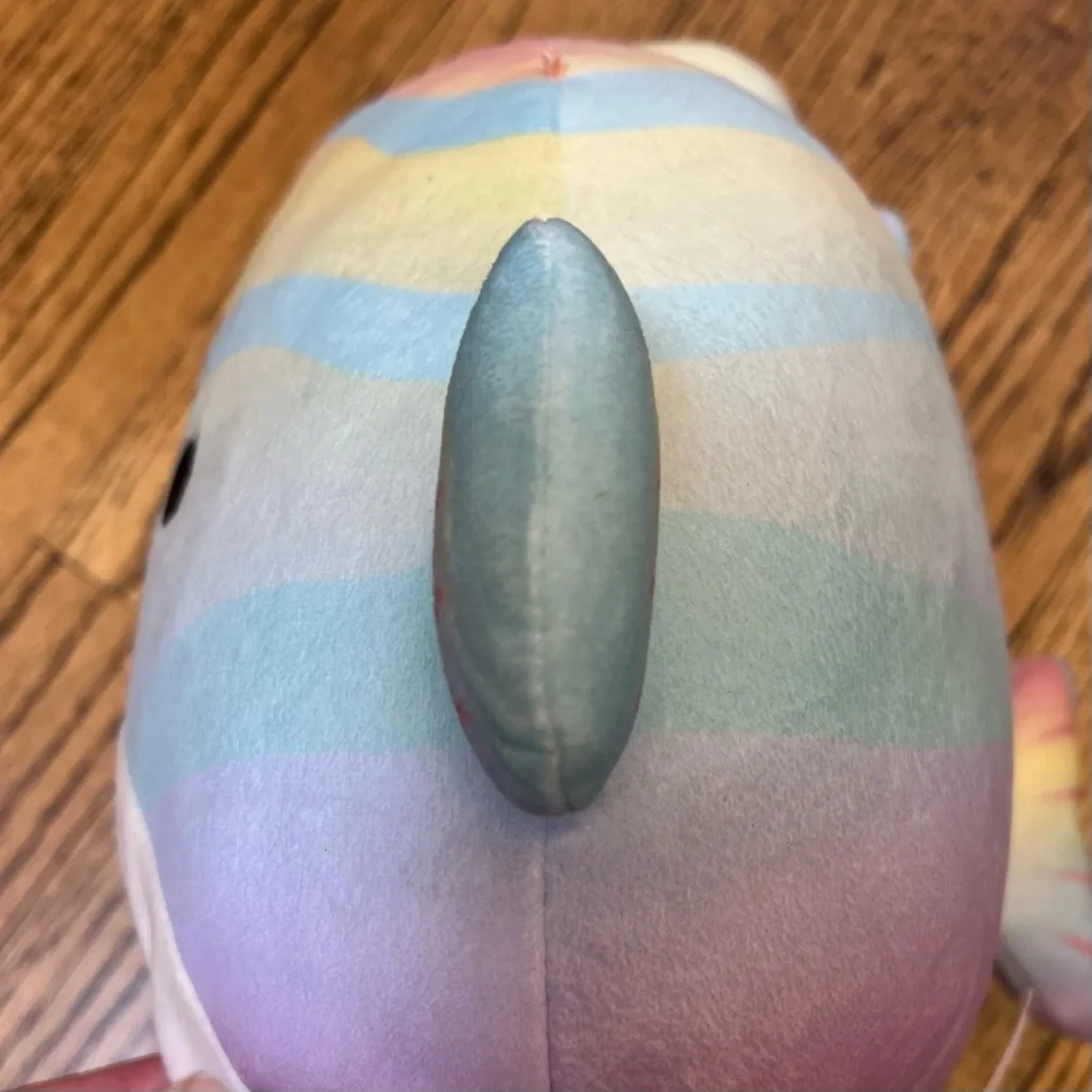 Squishmallow Rainbow Fish Stripy Sealife Squad 8
